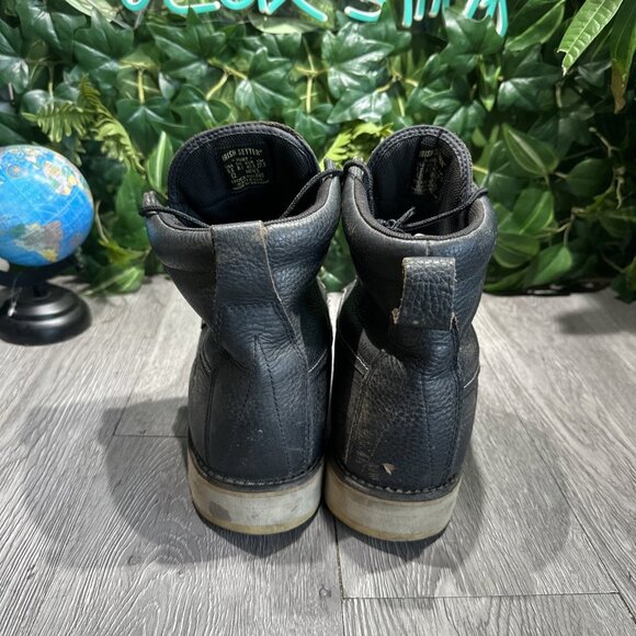 Irish Setter Wingshooter Moc Toe Boots Black Leather 845 Mens Size 9.5 2E - Picture 6 of 11